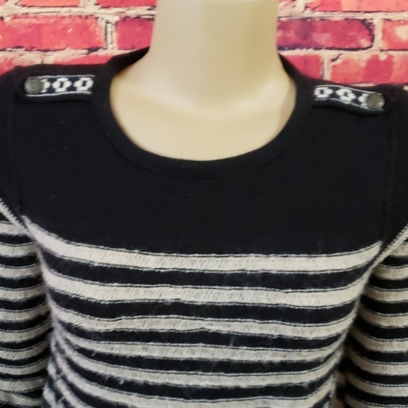 Free people Stripped Sweater Size Small - Picture 2 of 6
